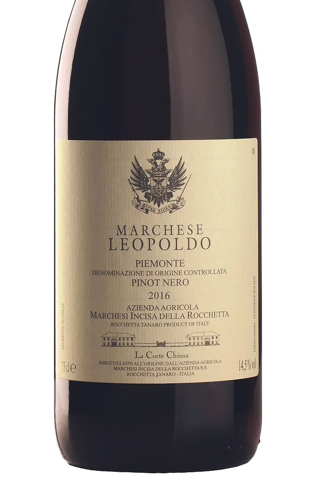 (image for) Marchesi Incisa d Rocchetta Marchese Leopoldo Pinot Nero 2019 [VdB 97]